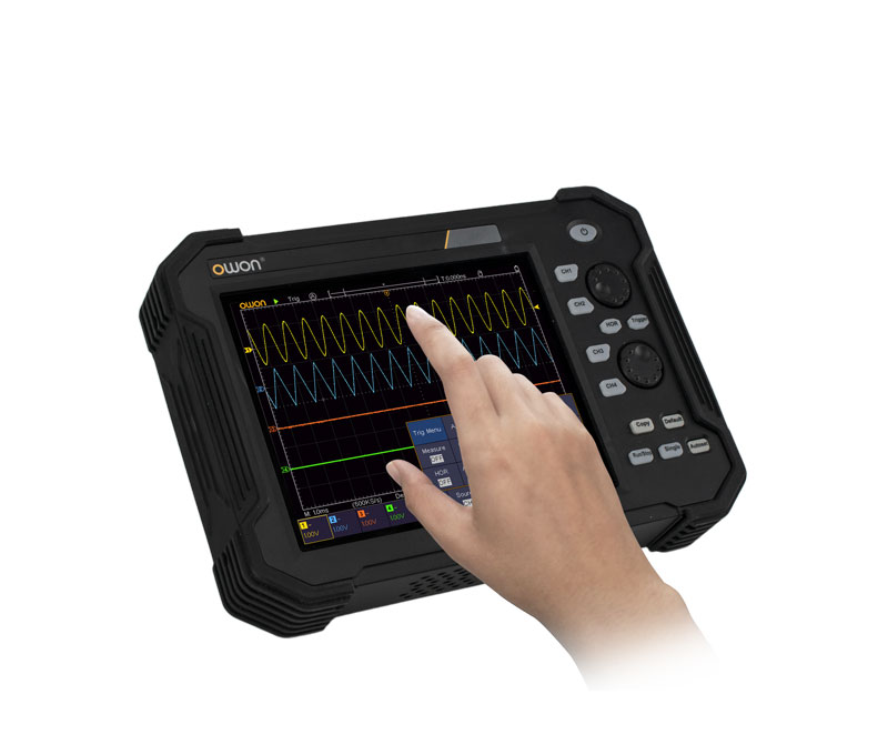 OWON TAO3000 Series 4CH 8 / 14bit Tablet Oscilloscope 手持式數位示波器
