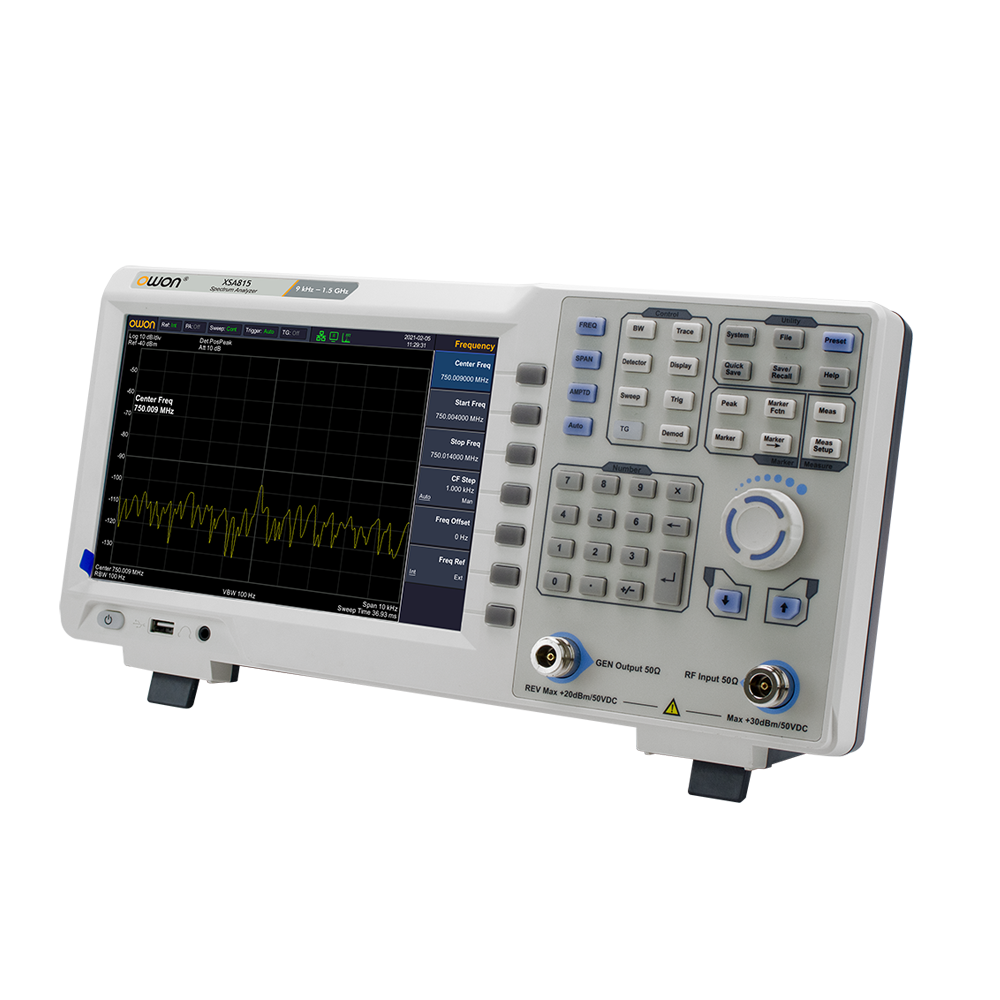OWON XSA800系列（選配TG）頻譜分析儀